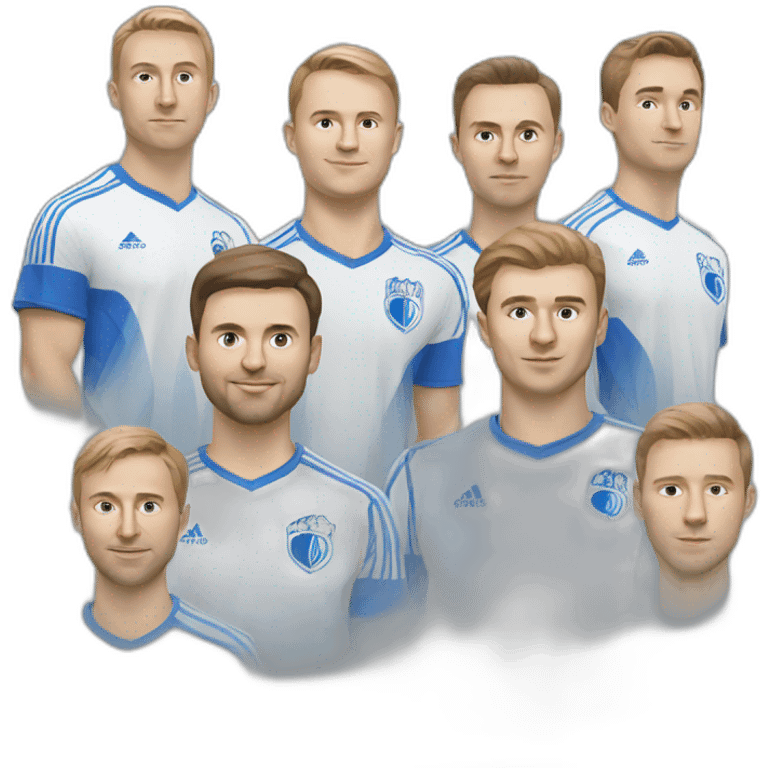 Dynamo Kyiv analytics team emoji