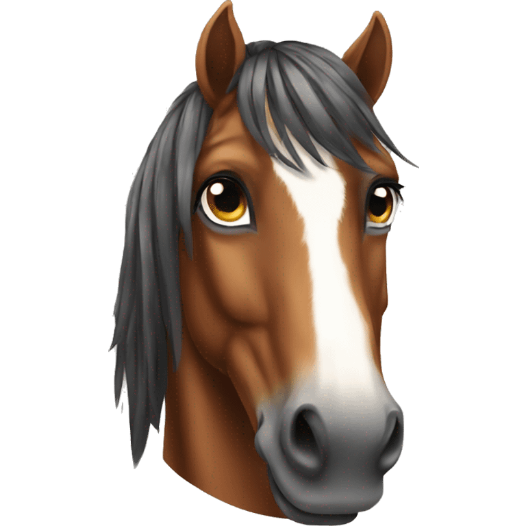 Mustang horse emoji