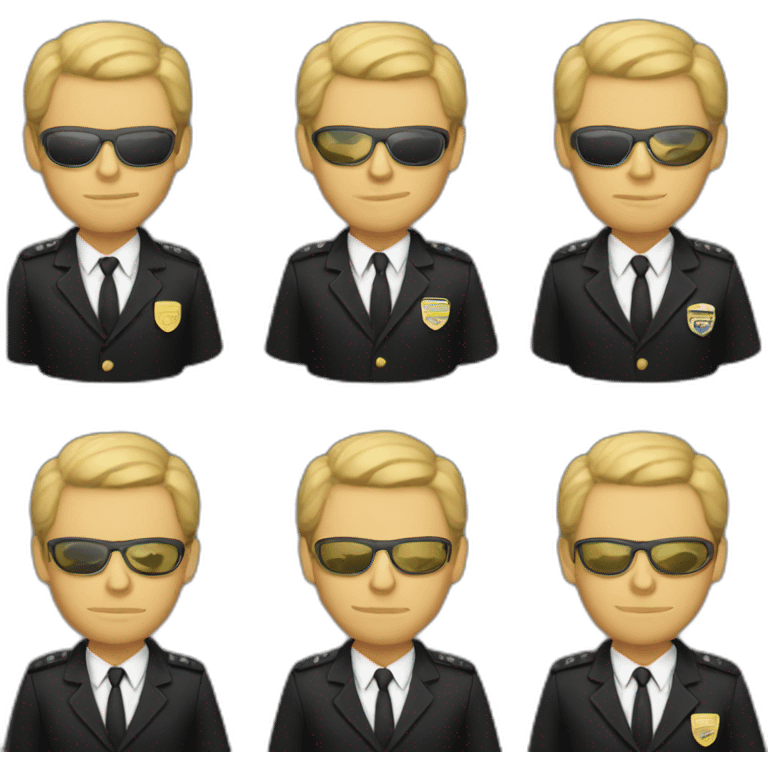 Secret service emoji