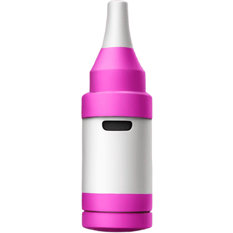 Pink vape emoji