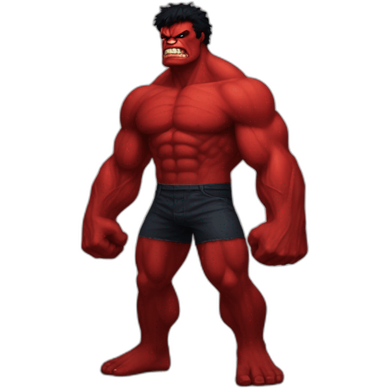 red hulk emoji