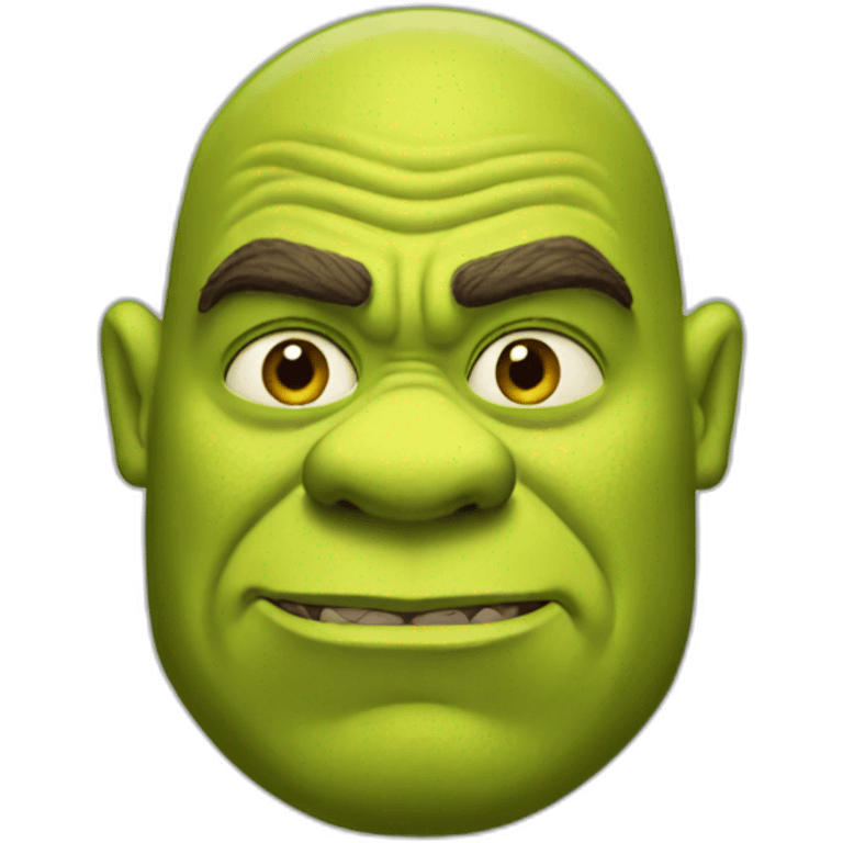 Shrek thug emoji