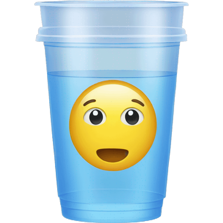 plastic water cup emoji