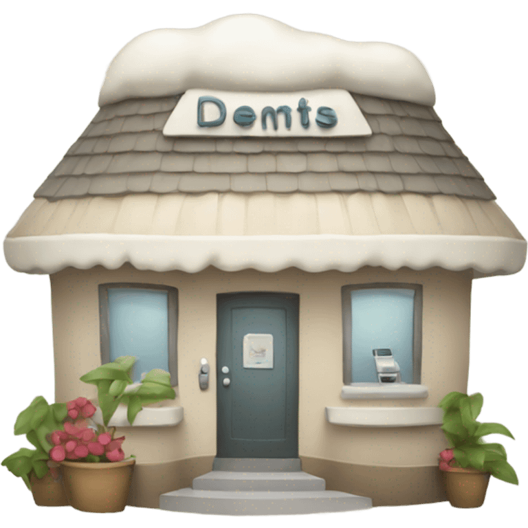 A cozy dental office emoji