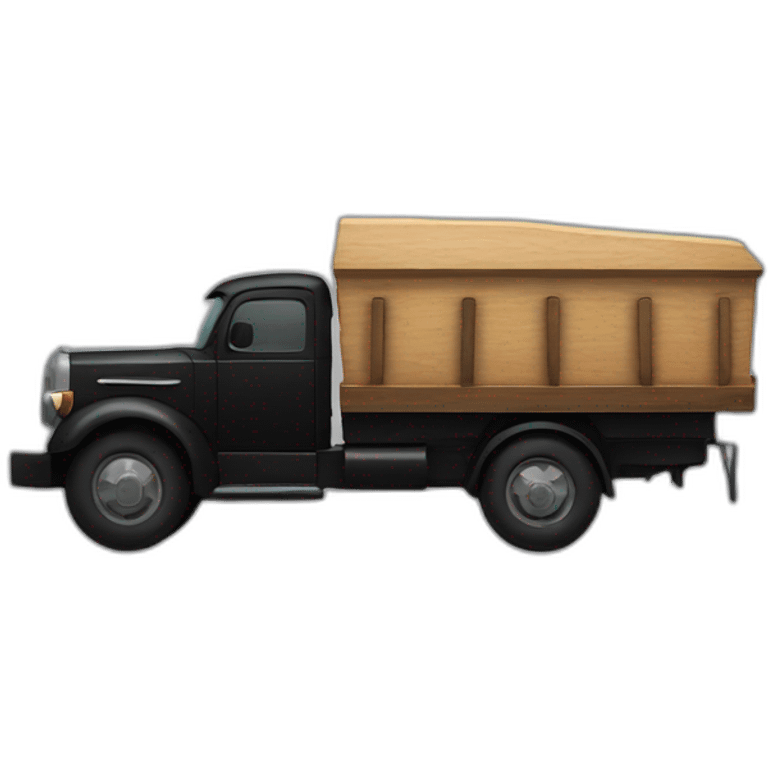 coffin truck emoji