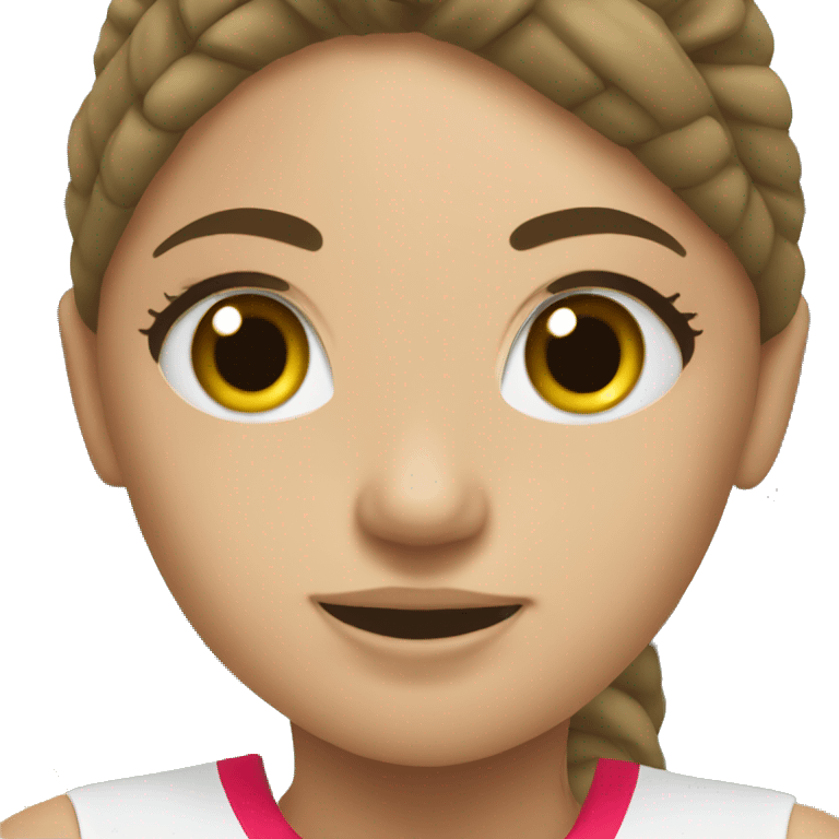 summer olympics girl playing volleyball emoji