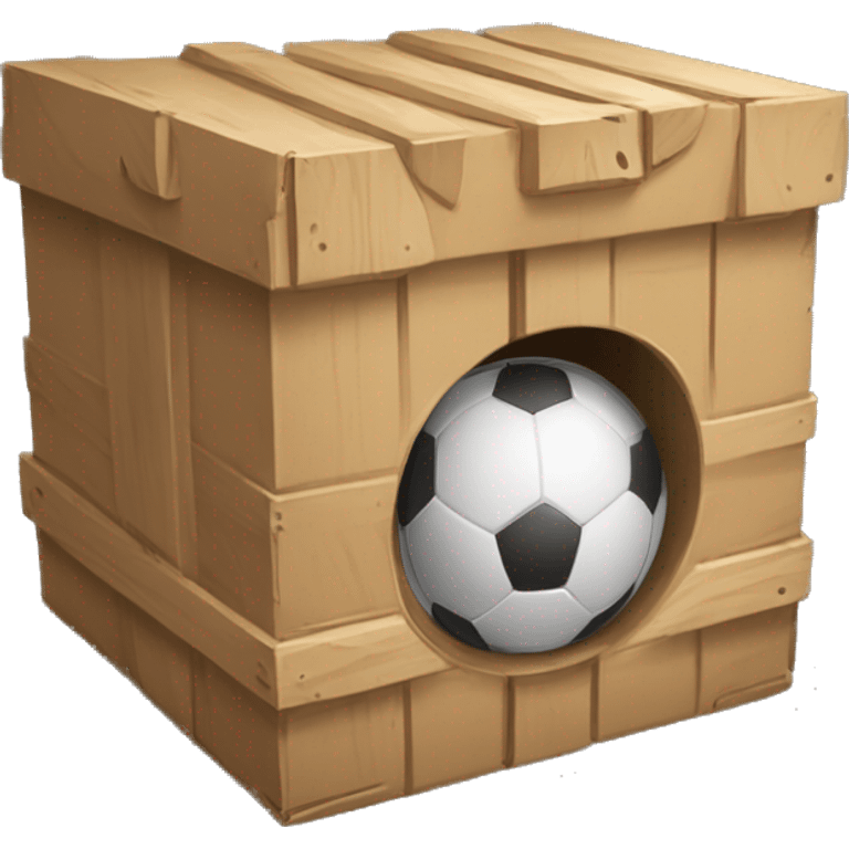 caja con pelota adentro emoji