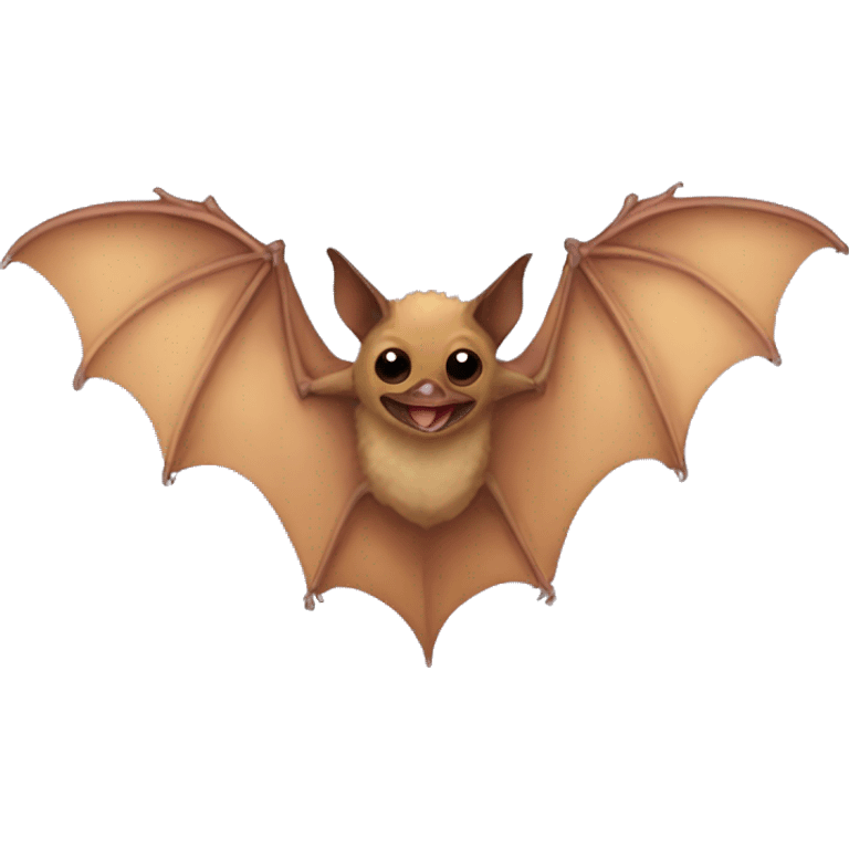 brown flower bat emoji