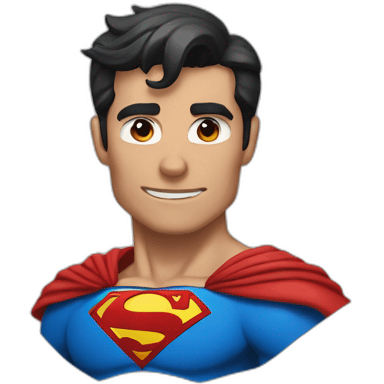 shirtless superman emoji