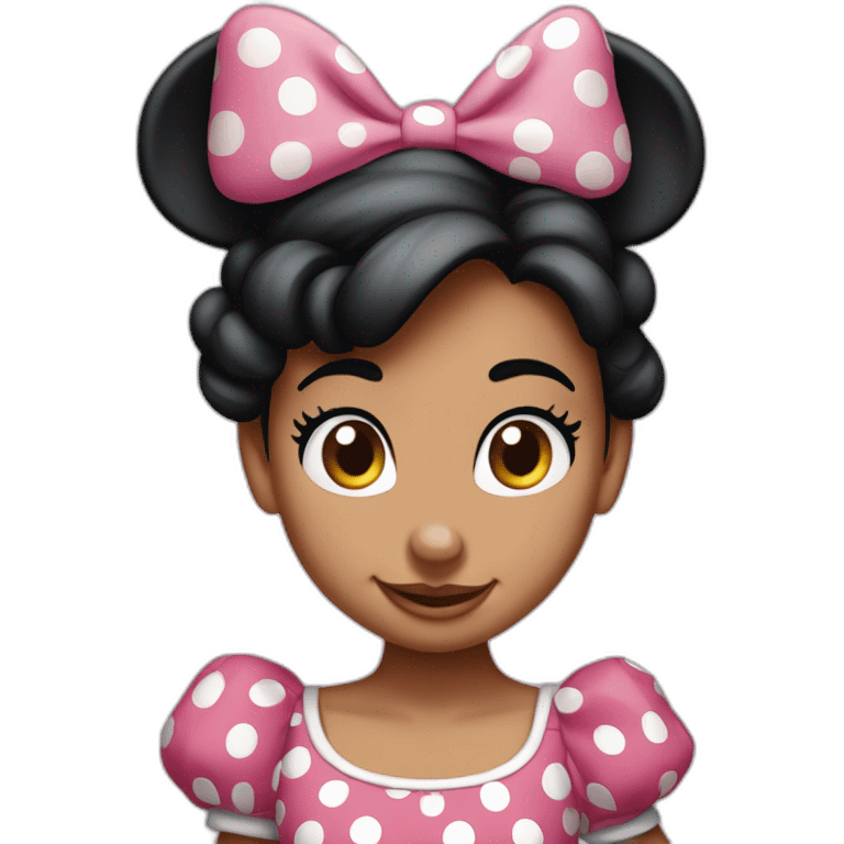  Classic Minnie Mouse is not a human emoji