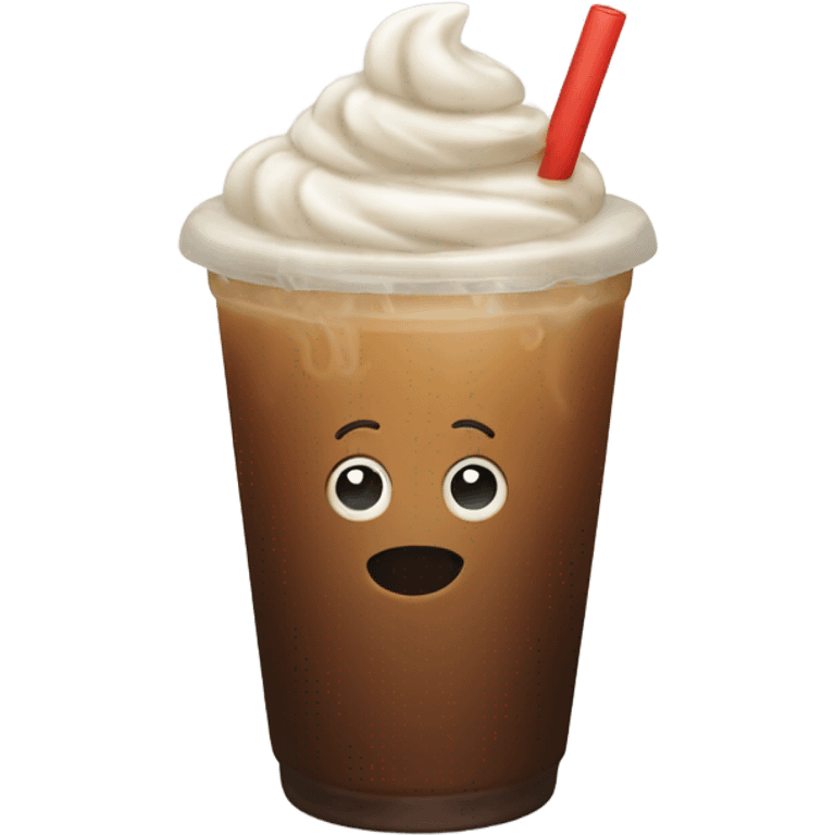 Iced coffe emoji