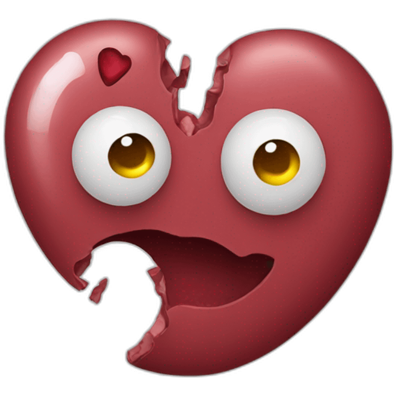 broken kidney emoji