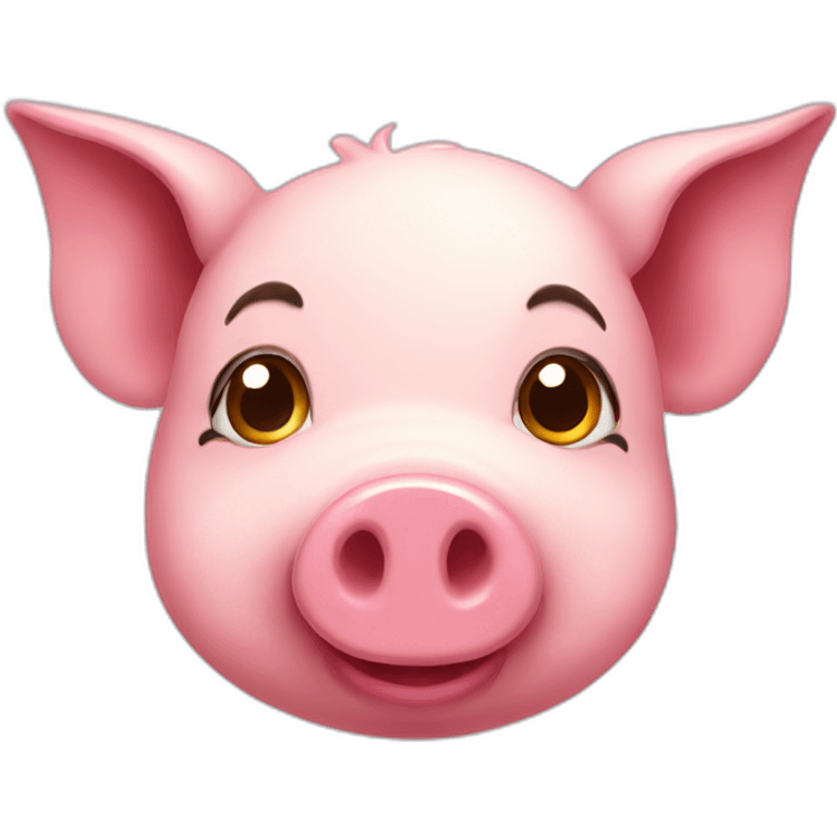 pretty-pig emoji