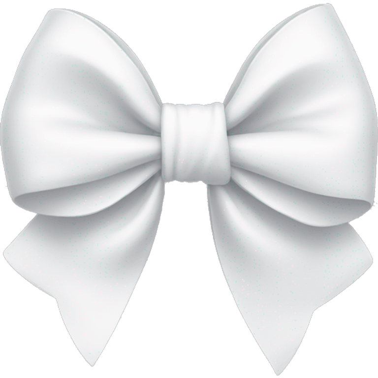 white bow emoji