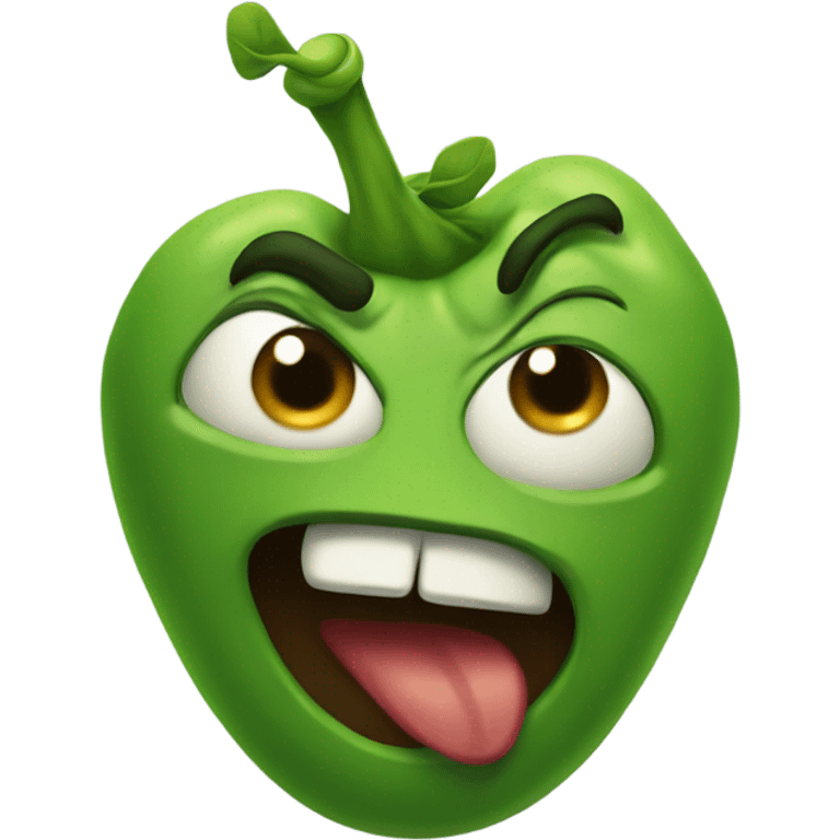 mad pea emoji