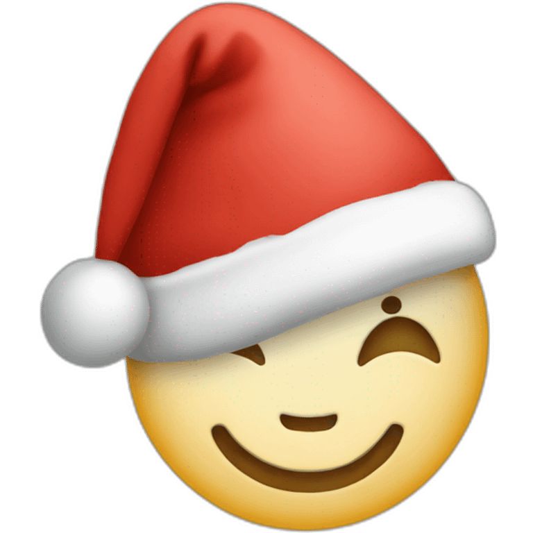 christmas hat emoji