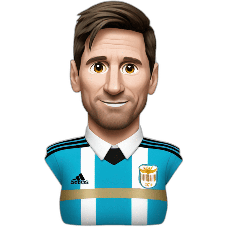 Messi president of Argentina emoji