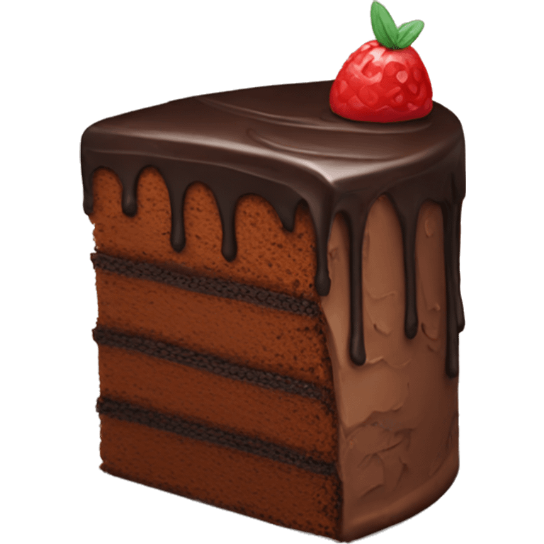 Chocolate-cake emoji