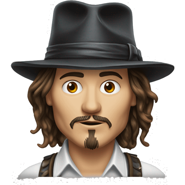  öpücük atan johnny depp emoji