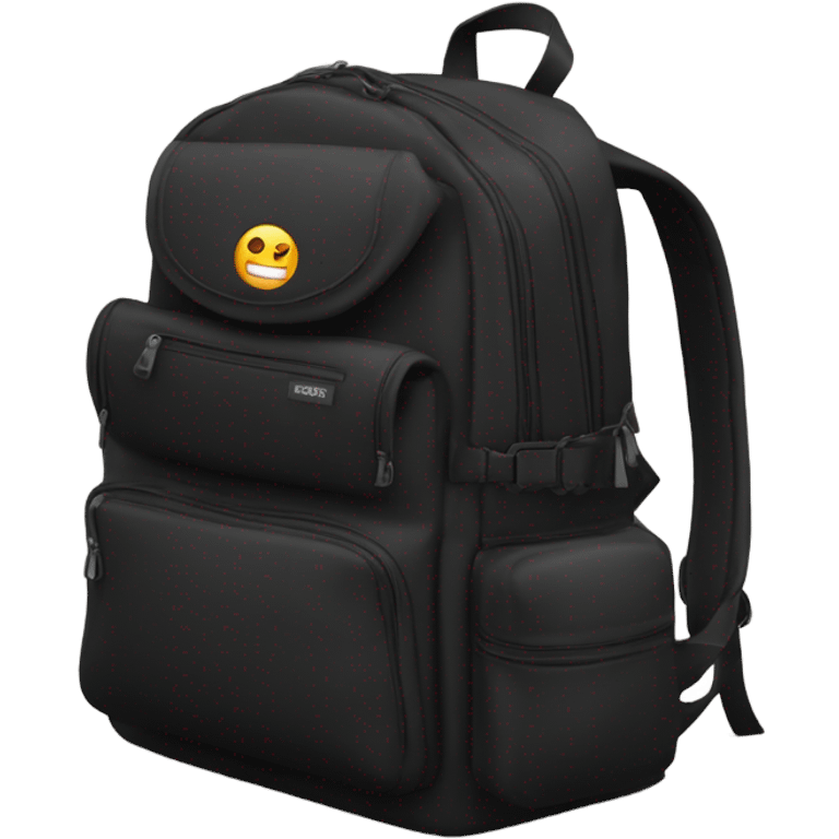 Black backpack  emoji