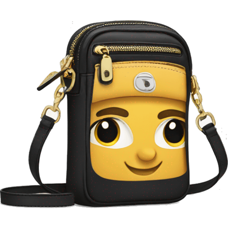 coach crossbody bag emoji