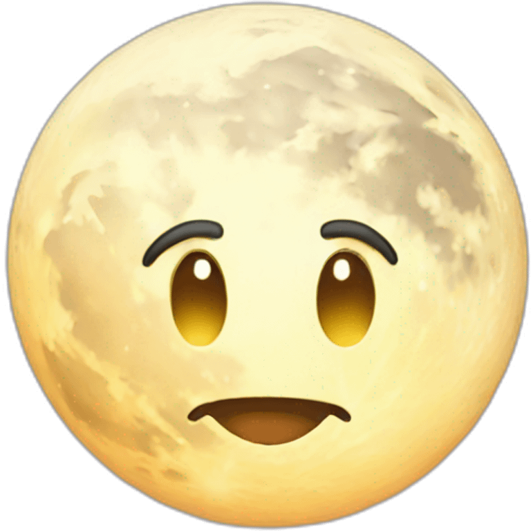 Magic moon emoji