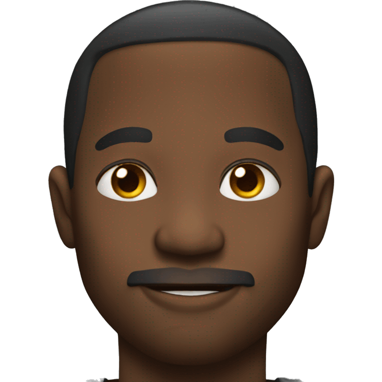 Strong black man emoji