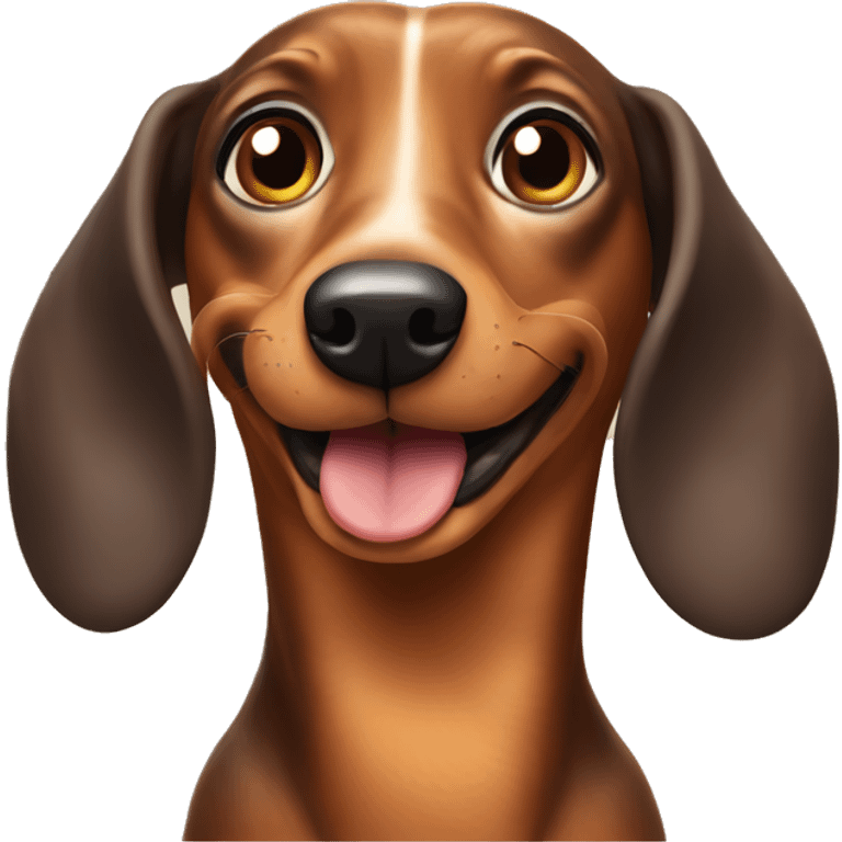 Weiner dog emoji