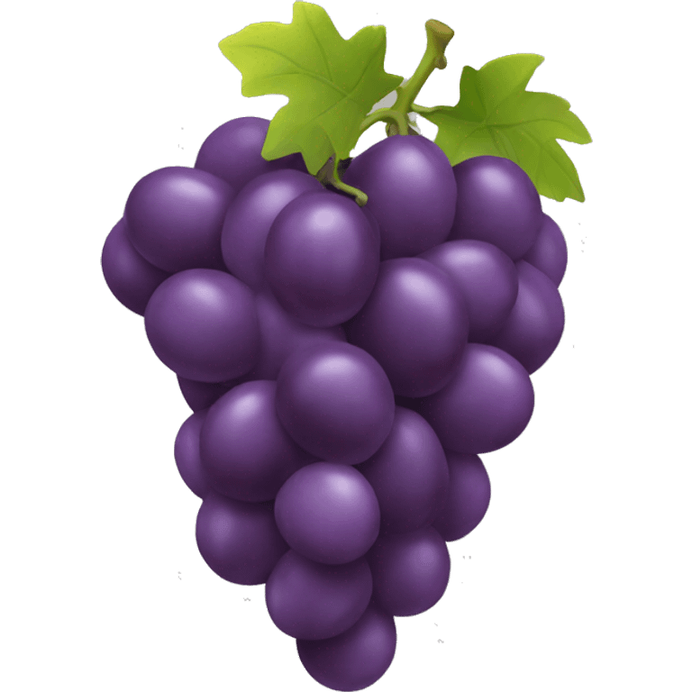 3D Grapes emoji  emoji