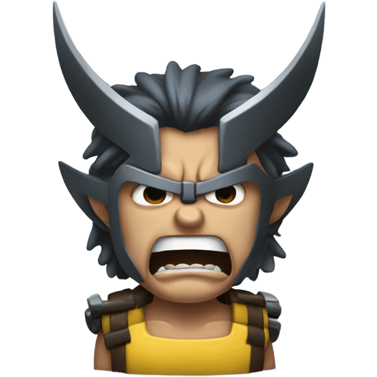 Berserker barrage Wolverine  emoji