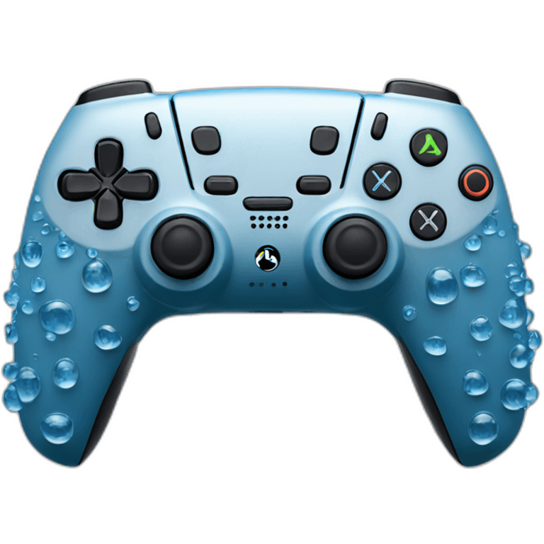 ps5 controller made of tears emoji