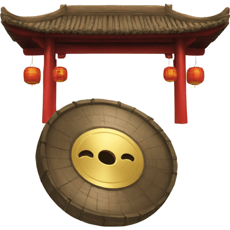 chinese Gong emoji