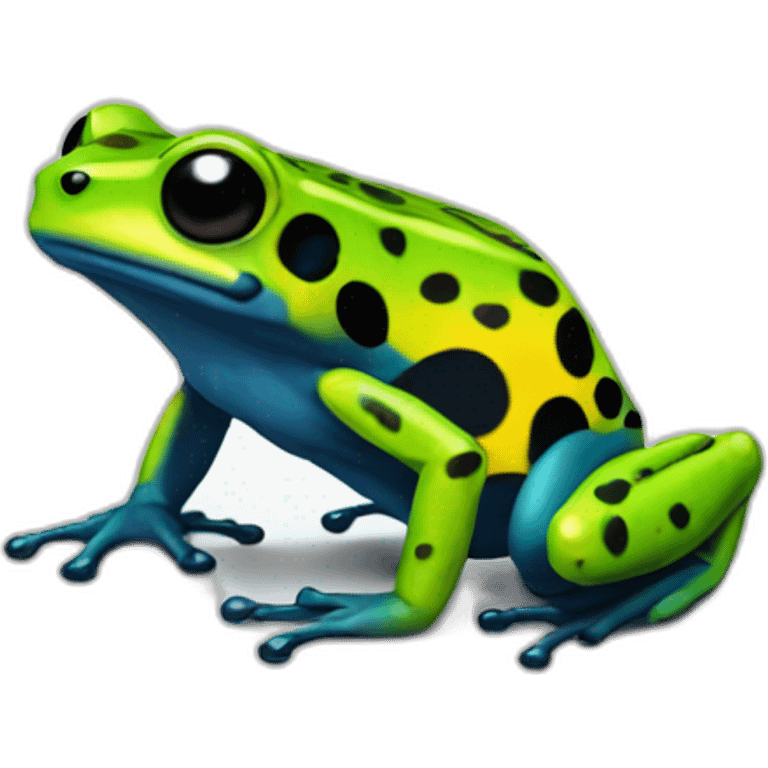 Poison frog emoji