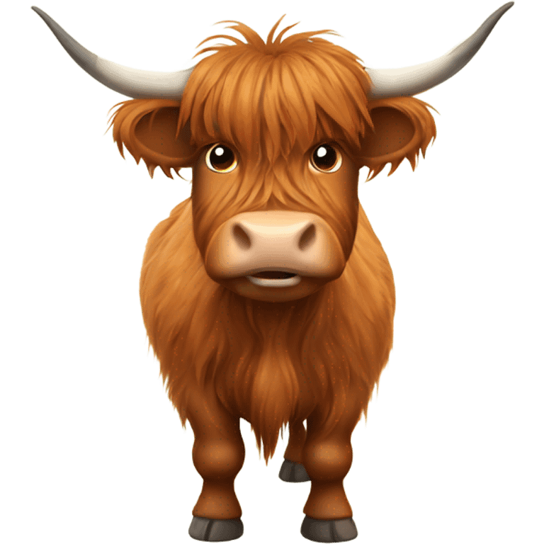 Highland cow emoji