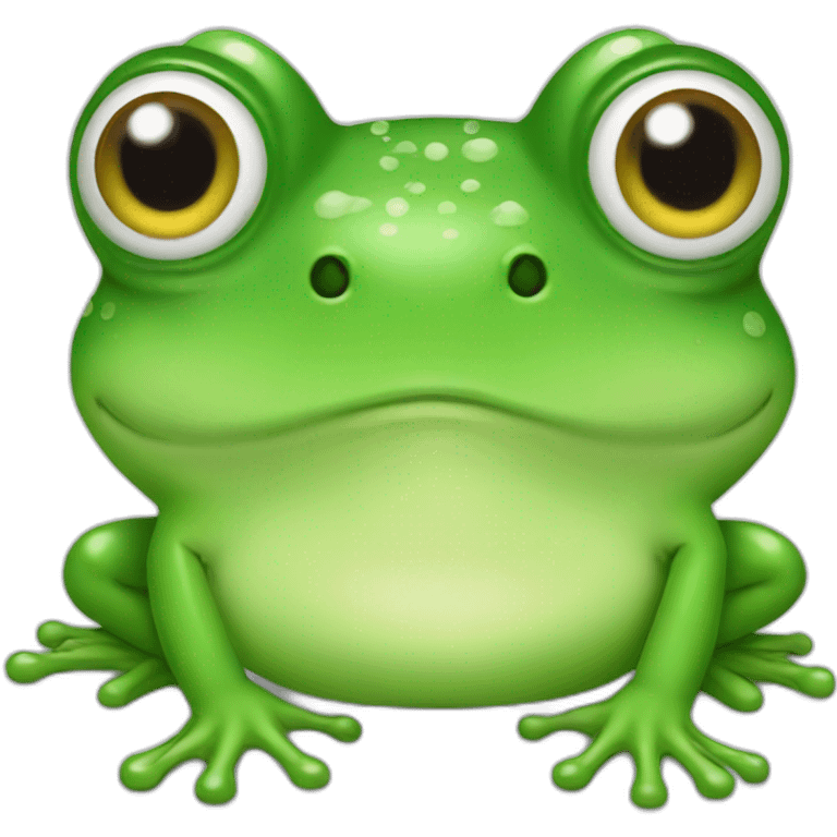 green frog emoji