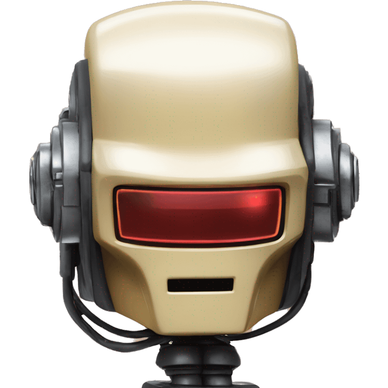 DrumPads LED DaftPunk-style robot talk box emoji