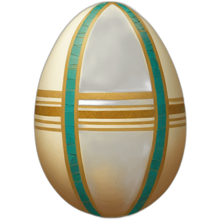 An ancient Egyptian egg emoji