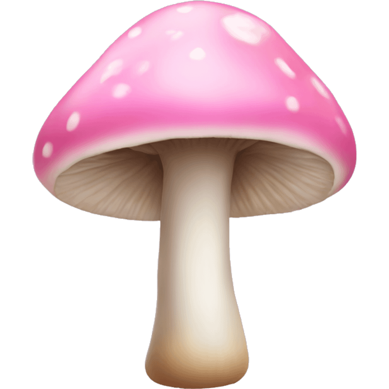 Light pink one mushroom emoji