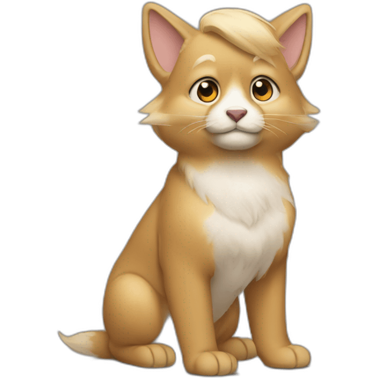 donald trump's fursona emoji