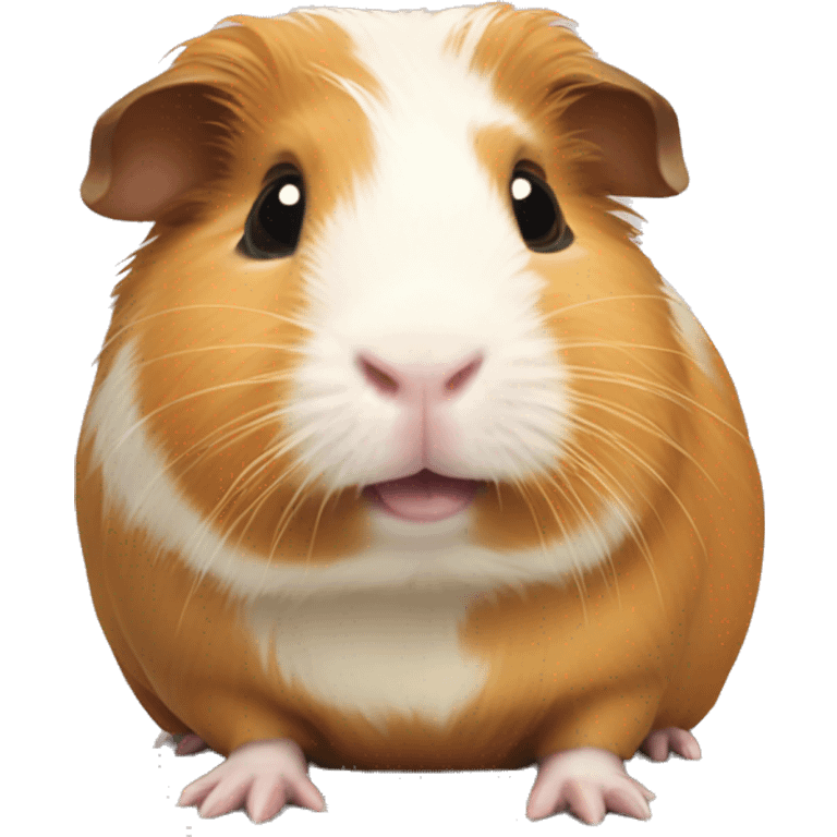 Guinea pig with butter emoji