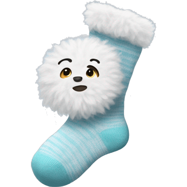 Fluffy socks  emoji