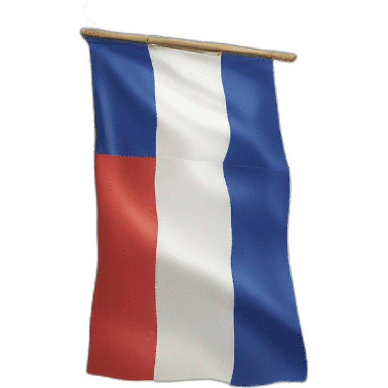 Realistic Flague France emoji