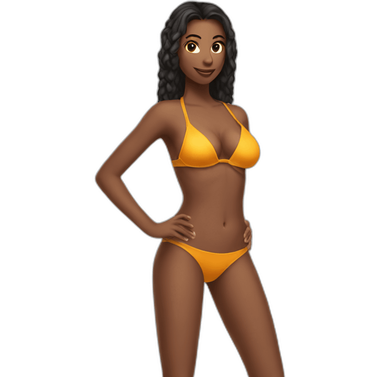 Sexy tight bikini emoji