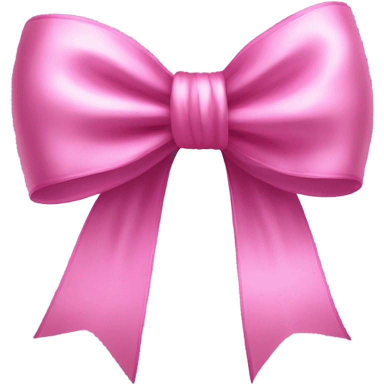 Pink bow  emoji