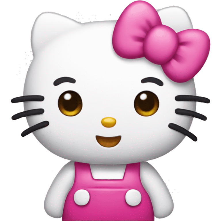 Pink hello kitty  emoji