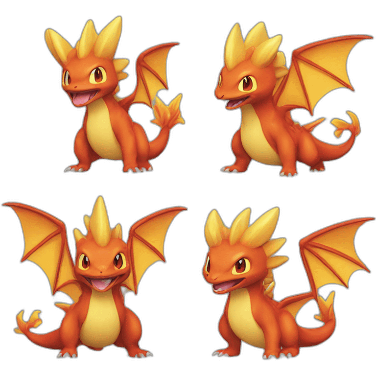 dracaufeu pokémon emoji