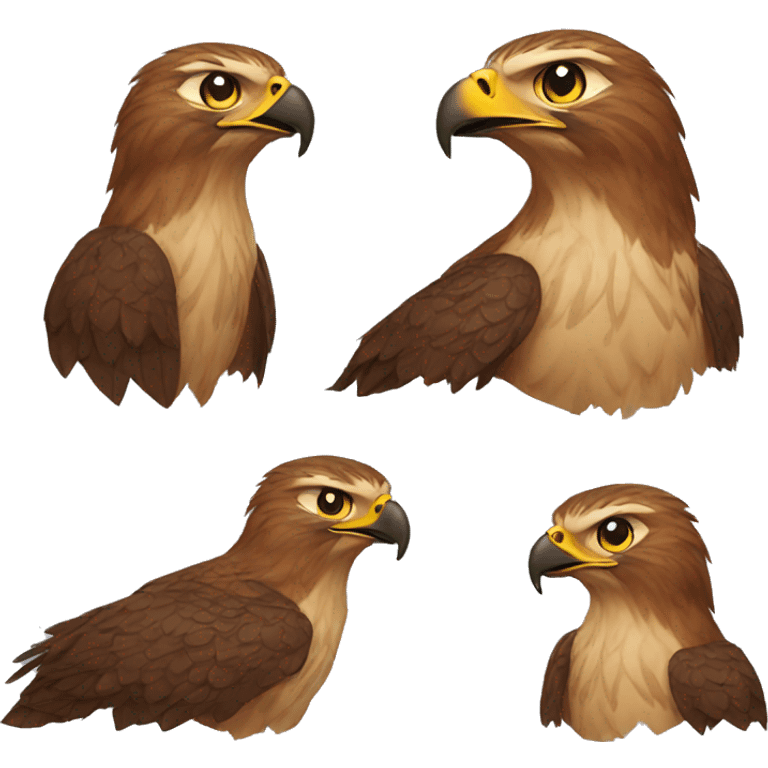 hawk emoji