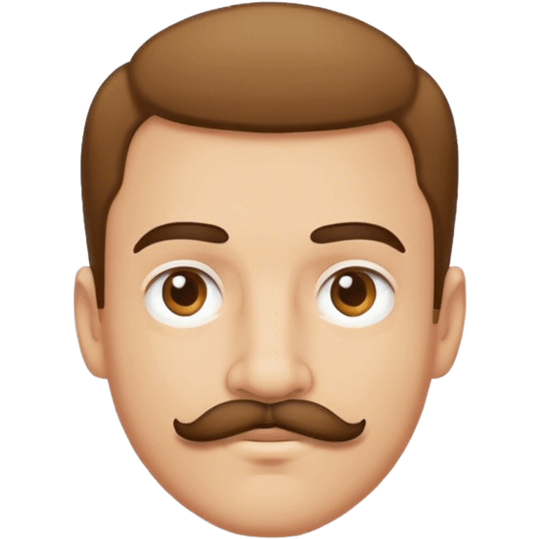 man with small mustache  emoji