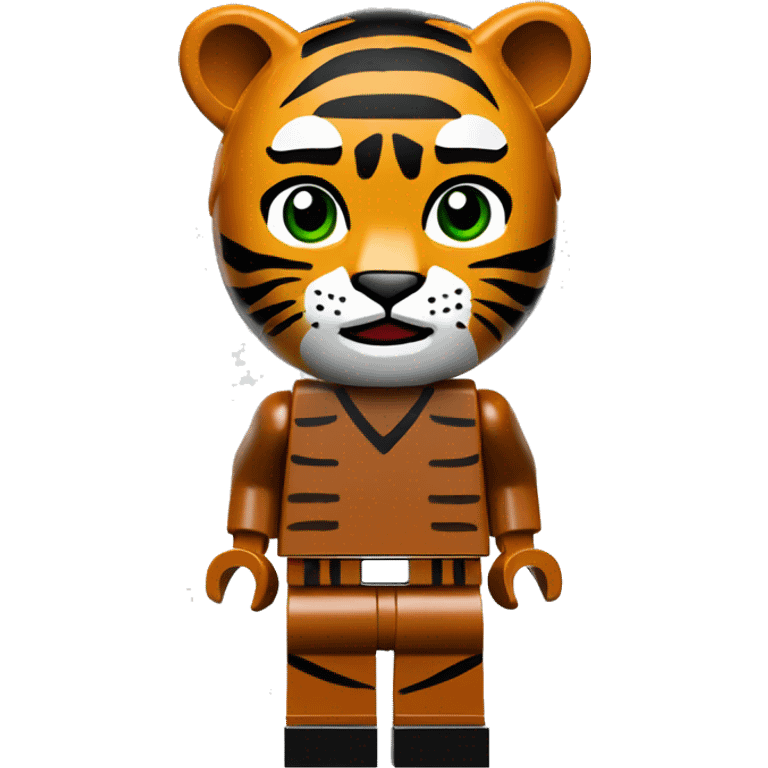 Tiger Wood lego full body emoji