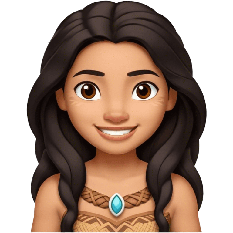 Moana emoji